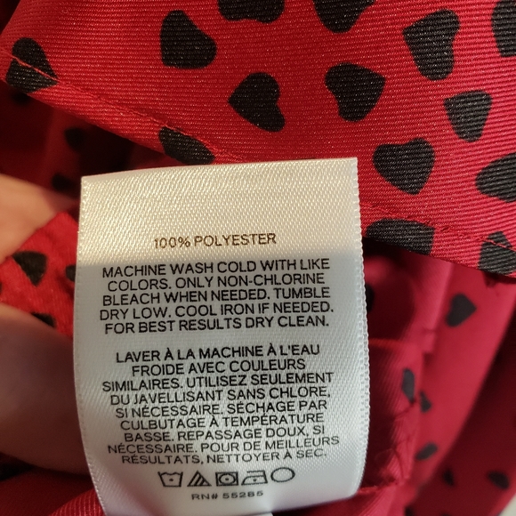 Heart One Shoulder Ruffle Top ❤ - Picture 4 of 4